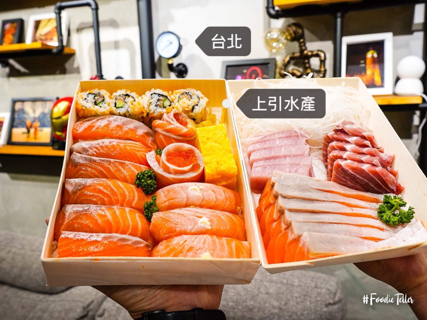 台北上引水產｜立吞壽司生魚片去過一次就上癮的台北人魚市場！
